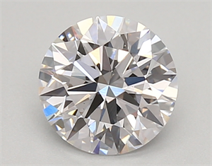 Picture of Lab Created Diamond 0.97 Carats, Round with ideal Cut, D Color, vs1 Clarity and Certified by IGI