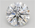 Lab Created Diamond 0.97 Carats, Round with ideal Cut, D Color, vvs2 Clarity and Certified by IGI
