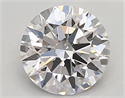Lab Created Diamond 0.96 Carats, Round with ideal Cut, D Color, vvs2 Clarity and Certified by IGI