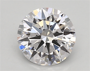Picture of Lab Created Diamond 0.95 Carats, Round with ideal Cut, D Color, vs1 Clarity and Certified by IGI