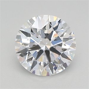 Picture of Lab Created Diamond 0.95 Carats, Round with ideal Cut, D Color, vs1 Clarity and Certified by IGI