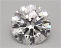 Lab Created Diamond 0.95 Carats, Round with ideal Cut, D Color, vvs2 Clarity and Certified by IGI