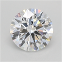 Lab Created Diamond 0.94 Carats, Round with ideal Cut, D Color, vvs2 Clarity and Certified by IGI