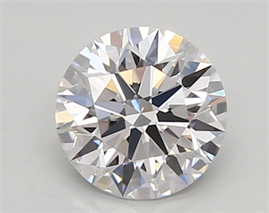 Picture of Lab Created Diamond 0.94 Carats, Round with ideal Cut, D Color, vvs2 Clarity and Certified by IGI