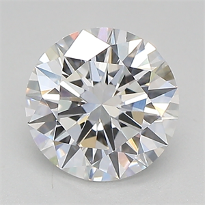 Picture of Lab Created Diamond 0.94 Carats, Round with excellent Cut, D Color, vvs2 Clarity and Certified by IGI