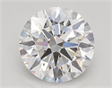 Lab Created Diamond 0.93 Carats, Round with ideal Cut, D Color, vvs2 Clarity and Certified by IGI