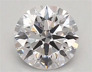 Picture of Lab Created Diamond 0.93 Carats, Round with ideal Cut, D Color, vvs2 Clarity and Certified by IGI