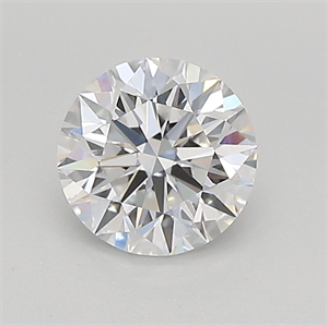 Picture of Lab Created Diamond 0.91 Carats, Round with excellent Cut, D Color, vvs2 Clarity and Certified by IGI