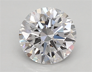 Picture of Lab Created Diamond 0.91 Carats, Round with excellent Cut, D Color, vvs2 Clarity and Certified by IGI