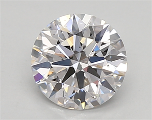 Picture of Lab Created Diamond 0.91 Carats, Round with ideal Cut, D Color, vs2 Clarity and Certified by IGI