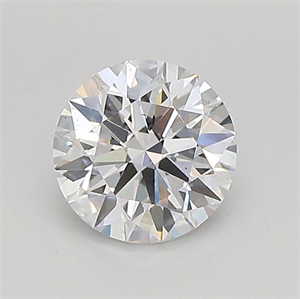 Picture of Lab Created Diamond 0.90 Carats, Round with ideal Cut, D Color, vs2 Clarity and Certified by IGI