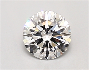 Picture of Lab Created Diamond 0.90 Carats, Round with ideal Cut, D Color, vs2 Clarity and Certified by IGI