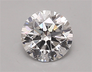 Picture of Lab Created Diamond 0.90 Carats, Round with ideal Cut, D Color, vs1 Clarity and Certified by IGI