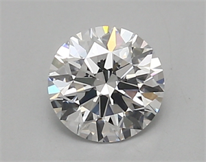 Picture of Lab Created Diamond 0.90 Carats, Round with ideal Cut, D Color, vvs2 Clarity and Certified by IGI