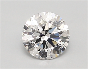Picture of Lab Created Diamond 0.90 Carats, Round with ideal Cut, D Color, vs1 Clarity and Certified by IGI