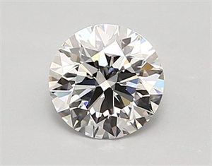 Picture of Lab Created Diamond 0.90 Carats, Round with ideal Cut, D Color, vvs2 Clarity and Certified by IGI
