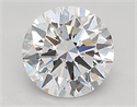 Del inventario de diamantes de laboratorio, 0.90 quilates, Redondo , Color D, claridad vvs2 y certificado IGI