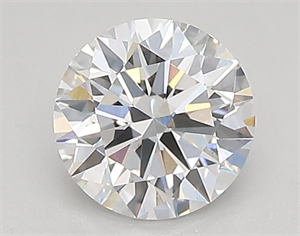Picture of Lab Created Diamond 0.90 Carats, Round with ideal Cut, D Color, vs1 Clarity and Certified by IGI