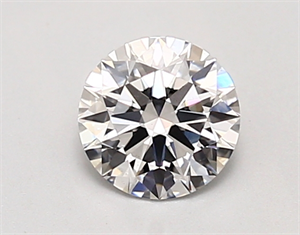 Picture of Lab Created Diamond 0.87 Carats, Round with ideal Cut, D Color, vs1 Clarity and Certified by IGI