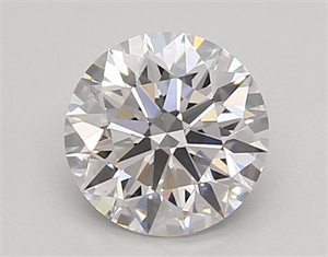 Picture of Lab Created Diamond 0.87 Carats, Round with ideal Cut, D Color, vs1 Clarity and Certified by IGI