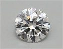 Lab Created Diamond 0.87 Carats, Round with ideal Cut, D Color, vs1 Clarity and Certified by IGI