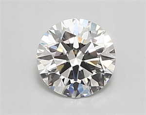 Picture of Lab Created Diamond 0.87 Carats, Round with ideal Cut, D Color, vvs2 Clarity and Certified by IGI