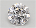 Lab Created Diamond 0.86 Carats, Round with ideal Cut, D Color, vs1 Clarity and Certified by IGI