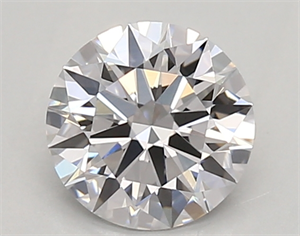 Picture of Lab Created Diamond 0.86 Carats, Round with ideal Cut, D Color, vvs2 Clarity and Certified by IGI