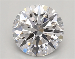 Picture of Lab Created Diamond 0.85 Carats, Round with ideal Cut, D Color, vvs2 Clarity and Certified by IGI