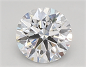 Lab Created Diamond 0.85 Carats, Round with ideal Cut, D Color, vs1 Clarity and Certified by IGI