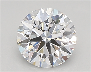 Picture of Lab Created Diamond 0.85 Carats, Round with ideal Cut, D Color, vs1 Clarity and Certified by IGI