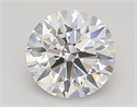 Lab Created Diamond 0.85 Carats, Round with ideal Cut, D Color, vs1 Clarity and Certified by IGI