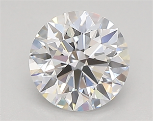Picture of Lab Created Diamond 0.85 Carats, Round with ideal Cut, D Color, vs1 Clarity and Certified by IGI