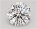 Lab Created Diamond 0.84 Carats, Round with ideal Cut, D Color, vvs2 Clarity and Certified by IGI