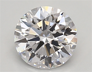 Picture of Lab Created Diamond 0.83 Carats, Round with ideal Cut, D Color, vs1 Clarity and Certified by IGI