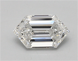 Picture of Lab Created Diamond 0.82 Carats, LONG HEXAGON with  Cut, E Color, vvs2 Clarity and Certified by IGI