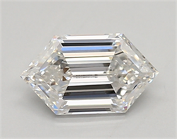 Picture of Lab Created Diamond 0.81 Carats, LONG HEXAGON with  Cut, E Color, vvs2 Clarity and Certified by IGI