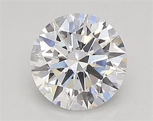 Picture of Lab Created Diamond 0.75 Carats, Round with excellent Cut, D Color, vvs2 Clarity and Certified by IGI