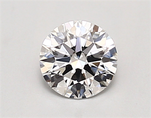 Picture of Lab Created Diamond 0.74 Carats, Round with ideal Cut, D Color, vs1 Clarity and Certified by IGI