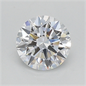 Lab Created Diamond 0.74 Carats, Round with excellent Cut, D Color, vvs2 Clarity and Certified by IGI