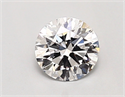 Del inventario de diamantes de laboratorio, 0.74 quilates, Redondo , Color D, claridad vvs2 y certificado IGI