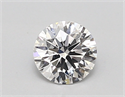 Lab Created Diamond 0.74 Carats, Round with ideal Cut, D Color, vvs2 Clarity and Certified by IGI