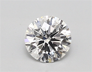Picture of Lab Created Diamond 0.74 Carats, Round with ideal Cut, D Color, vvs2 Clarity and Certified by IGI