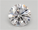 Del inventario de diamantes de laboratorio, 0.74 quilates, Redondo , Color D, claridad vvs2 y certificado IGI