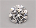 Del inventario de diamantes de laboratorio, 0.74 quilates, Redondo , Color D, claridad vvs2 y certificado IGI