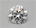 Del inventario de diamantes de laboratorio, 0.74 quilates, Redondo , Color D, claridad vvs2 y certificado IGI