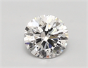 Lab Created Diamond 0.74 Carats, Round with ideal Cut, D Color, vvs2 Clarity and Certified by IGI