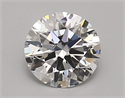 Del inventario de diamantes de laboratorio, 0.74 quilates, Redondo , Color D, claridad vvs2 y certificado IGI