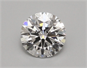 Lab Created Diamond 0.74 Carats, Round with ideal Cut, D Color, vs2 Clarity and Certified by IGI