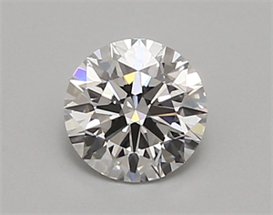 Picture of Lab Created Diamond 0.74 Carats, Round with ideal Cut, D Color, vs2 Clarity and Certified by IGI